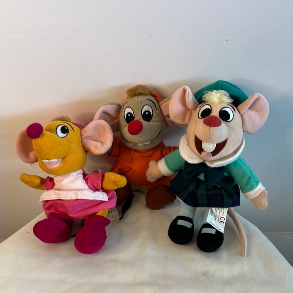 Colorful Mouse Plush Toy Set